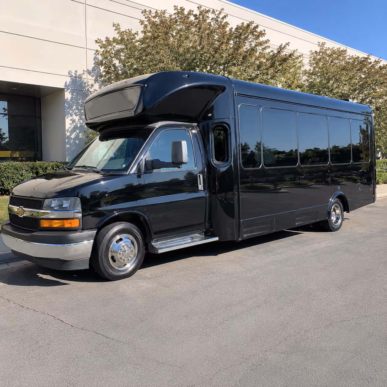 15 Passenger Party Bus Exterior