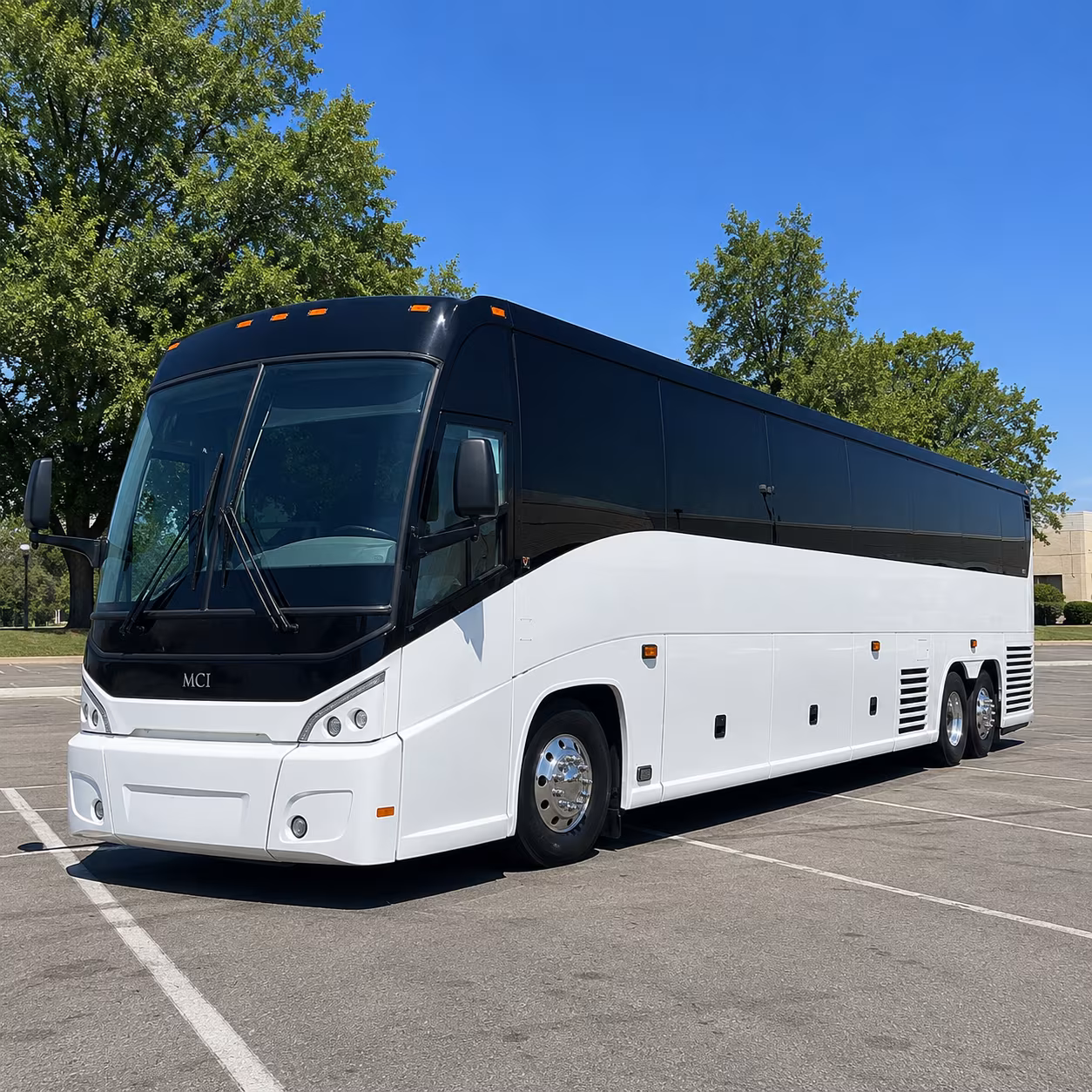 40-56 Passenger Charter Bus Exterior