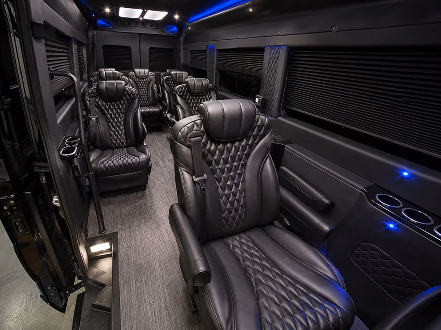 Palmdale Airport Shuttle & Transportation onboard seating