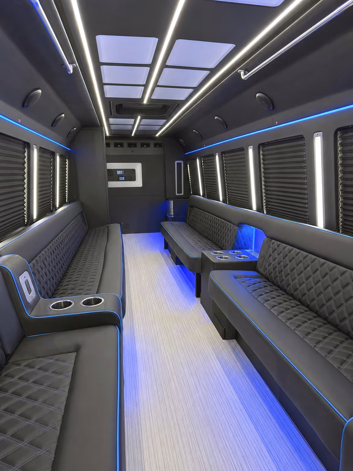 Palmdale Bachelor & Bachelorette Transportation party bus interior