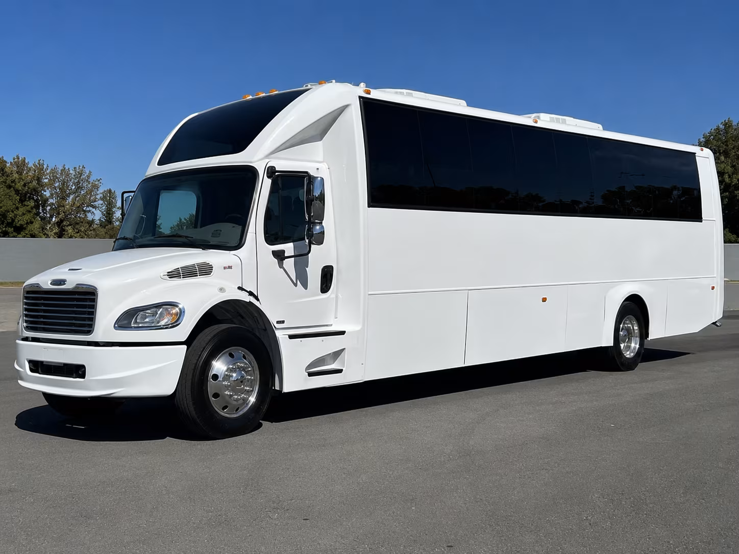 Palmdale Concert & Music Festival Transportation party bus exterior