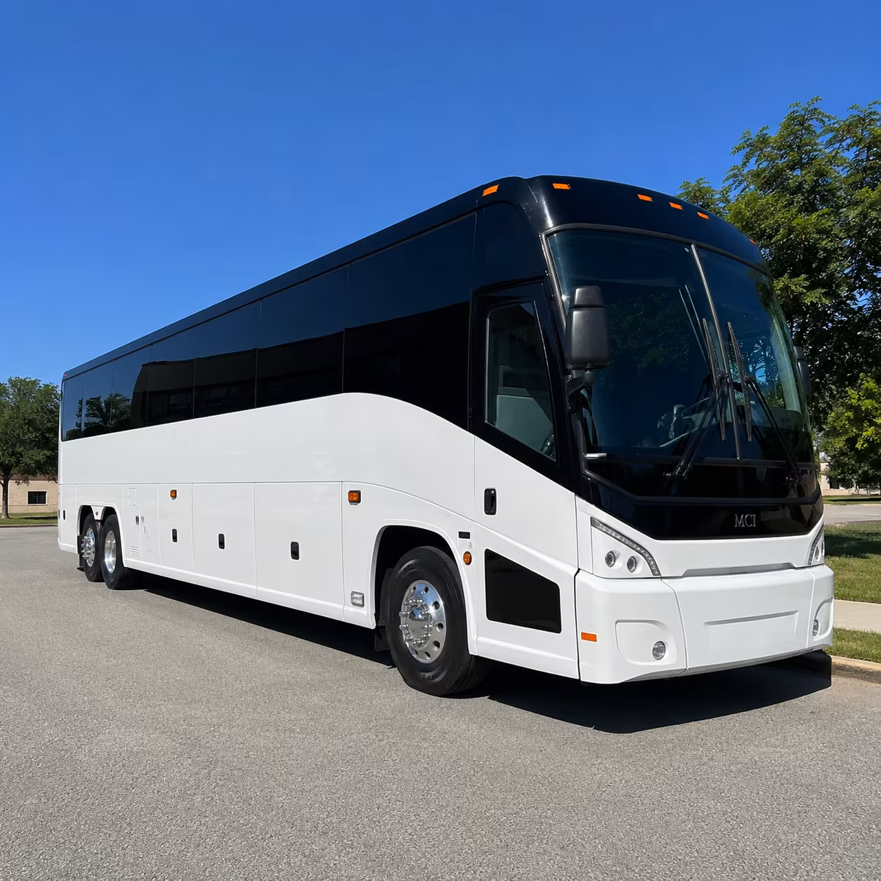 Palmdale Corporate Transportation party bus exterior