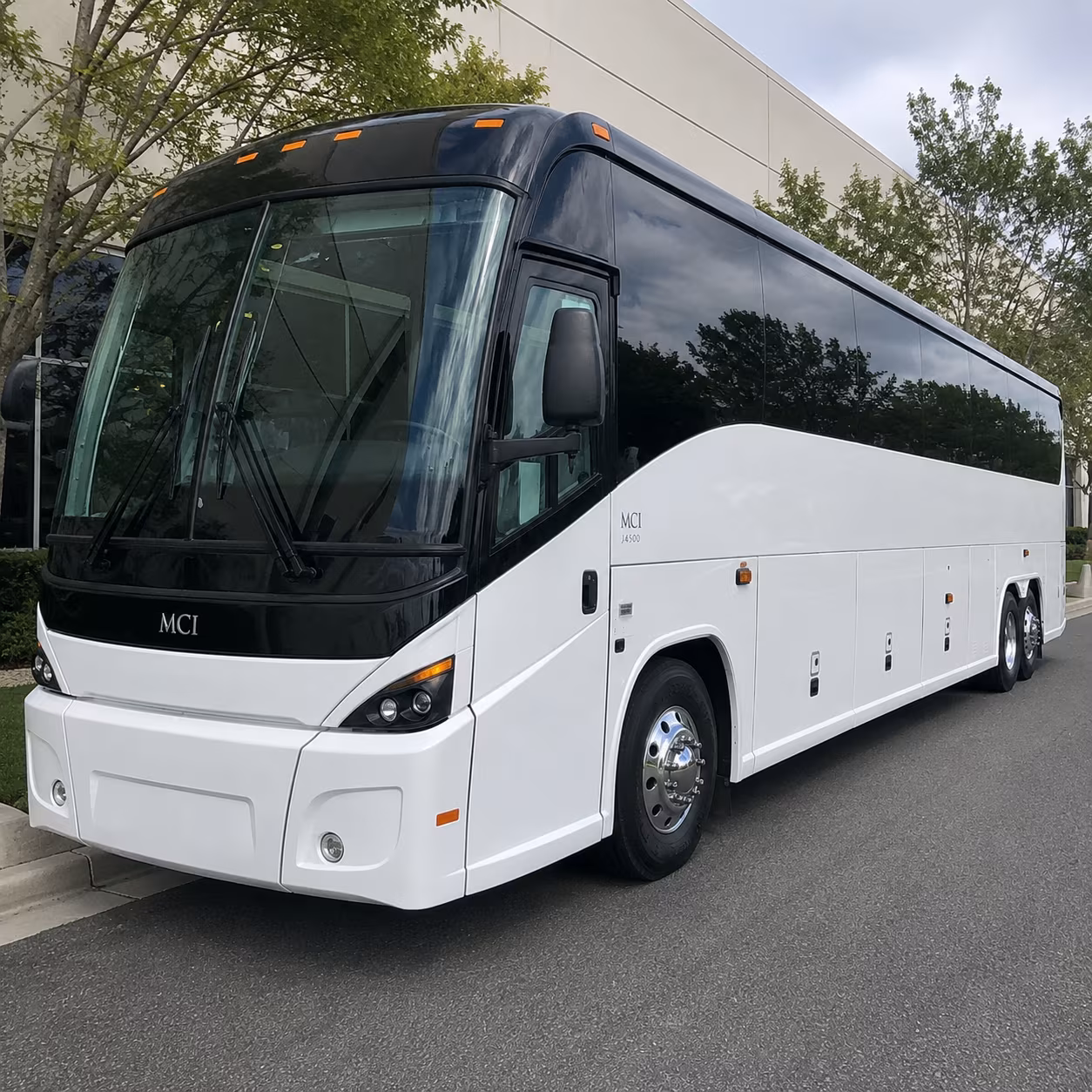 Palmdale Corporate Transportation party bus exterior