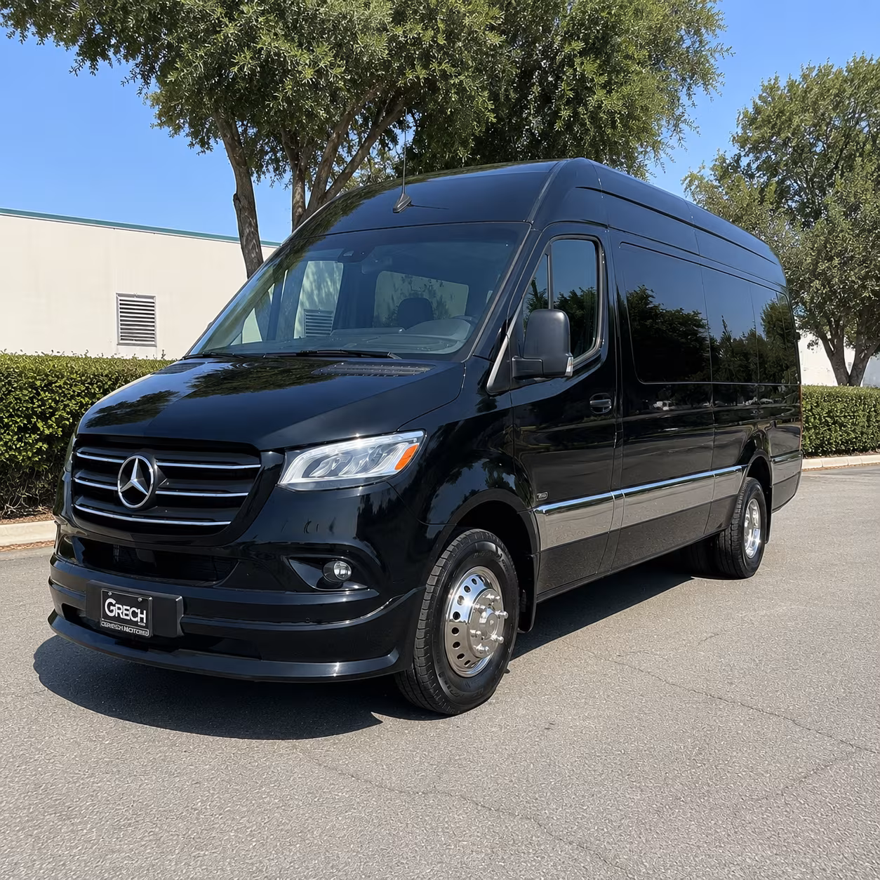 Palmdale Corporate Transportation party bus exterior