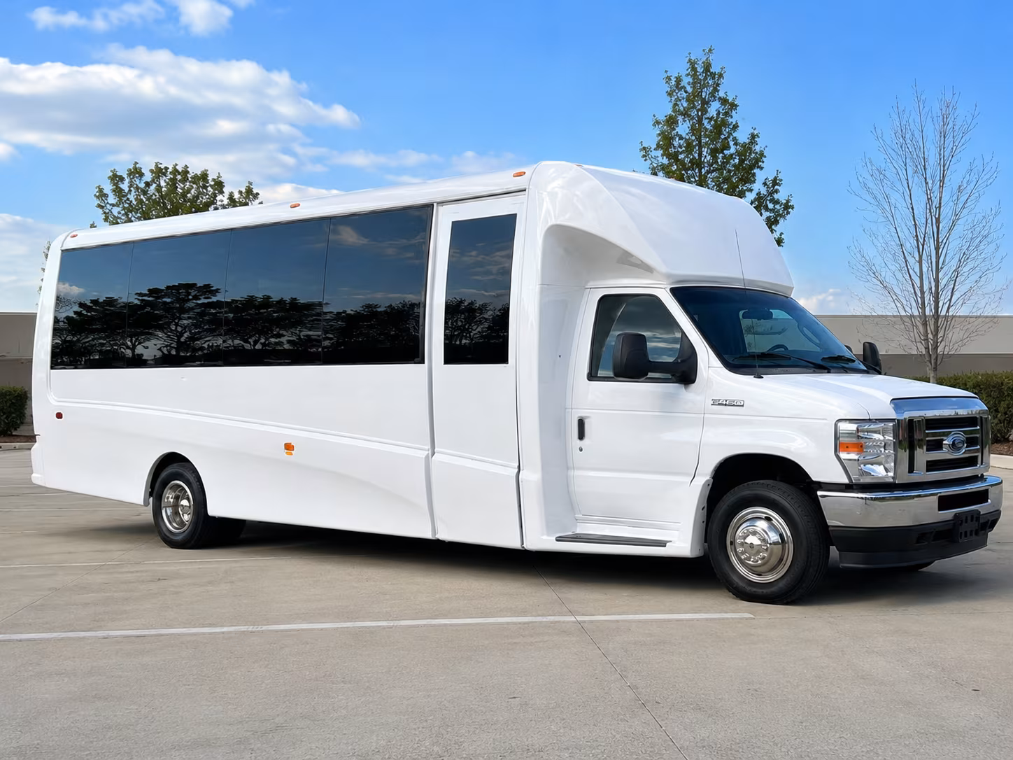 Palmdale Corporate Transportation party bus exterior