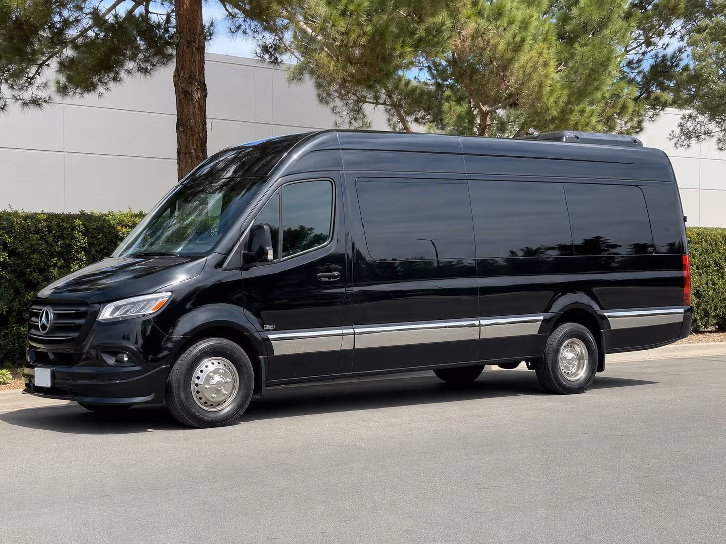 Palmdale School Event Transportation party bus interior